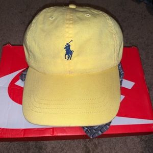 Yellow polo hat